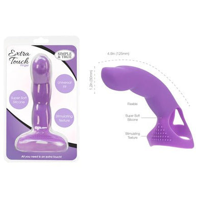 Simple And True Extra Touch Finger Purp - SexToy.com