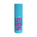 Blue bottle of Simply Sexy Let's Lock Lips pheromone body mist with bold pink lettering.