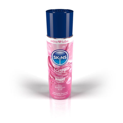 Skins Water Based Lubricant - 4.4 oz Bubblegum - SexToy.com