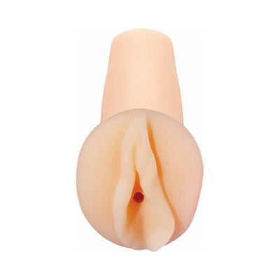 Soft, lifelike flesh-colored stroker designed for realistic intimate sensations and solo pleasure.