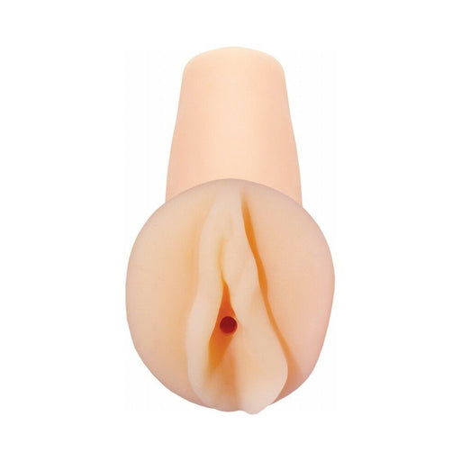 Soft, lifelike flesh-colored stroker designed for realistic intimate sensations and solo pleasure.