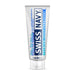 Tube of Swiss Navy Slip 'n Slide Premium Jelly Lubricant 2 oz with blue and white label on white background.