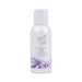 Bottle of Slippery Stuff Liquid water-based personal lubricant with purple decorative design on white background.