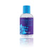 Sliquid Swirl natural intimate lubricant bottle with blueberry flavor and blue cap on white background.