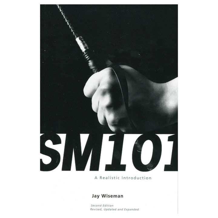 Cover of SM 101 book showing a hand gripping a riding crop, black and white design with bold title text.