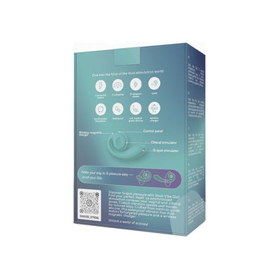 Snail Vibe Gizi Dual Stimulation Vibrator - SexToy.com