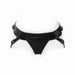 Black SpareParts Joque Cover double-strap nylon harness with adjustable side buckles and low-profile waistband.