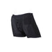 Black Spareparts Tomboii Rayon boxer briefs harness with dual openings and side pocket detail.