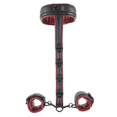 Sportsheets Saffron Adjustable Neck & Wrist Restraints - SexToy.com