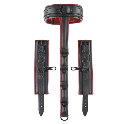 Sportsheets Saffron Adjustable Neck & Wrist Restraints - SexToy.com