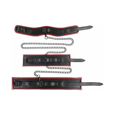 Sportsheets Saffron Chained & Tamed 3 - piece Bondage Kit - SexToy.com