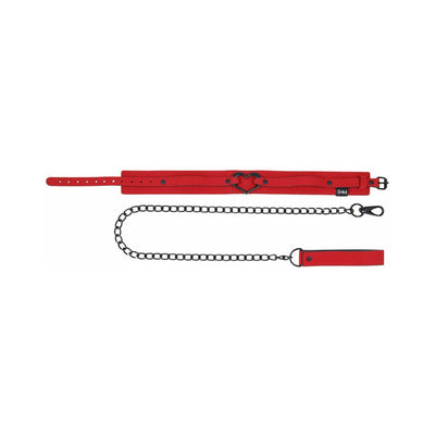 Sportsheets Sex & Mischief Amor Collar And Leash - SexToy.com