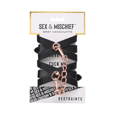 Sportsheets Sex & Mischief Brat Handcuffs - SexToy.com