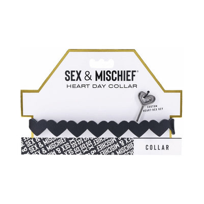 Sportsheets Sex & Mischief Heart Day Collar - SexToy.com