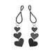 Sportsheets Sex & Mischief Heart Nipple Ties - SexToy.com