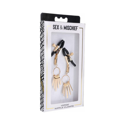 Sportsheets Sex & Mischief Verge Nipple Clamps - SexToy.com
