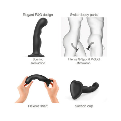 Strap - on - me Dildo Plug P&g Xl Black - SexToy.com