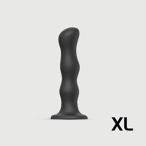 Strap On Me Geisha Dildo With Balls - Black XL - SexToy.com