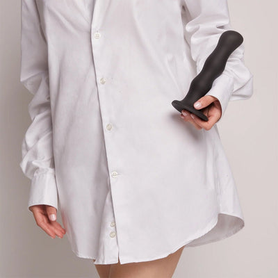 Strap On Me Geisha Dildo With Balls - Black XL - SexToy.com