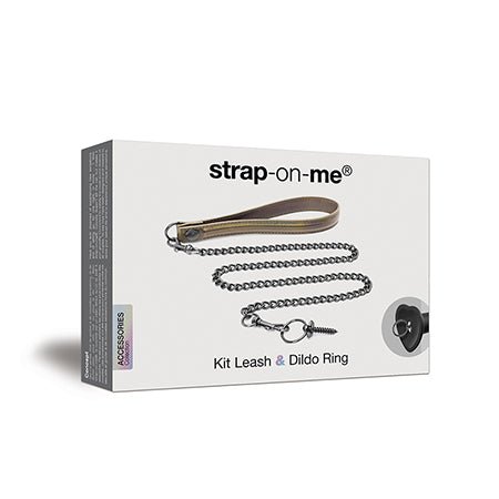 Strap-On-Me Leash And Dildo Ring Kit - SexToy.com