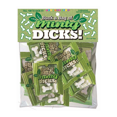 Suck a Bag of Minty Dicks 25 - Piece Bag - SexToy.com