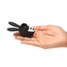Sucky Bunny Clit Stimulator - Black - SexToy.com