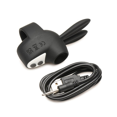 Sucky Bunny Clit Stimulator - Black - SexToy.com