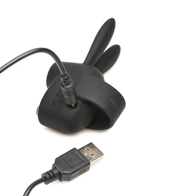 Sucky Bunny Clit Stimulator - Black - SexToy.com