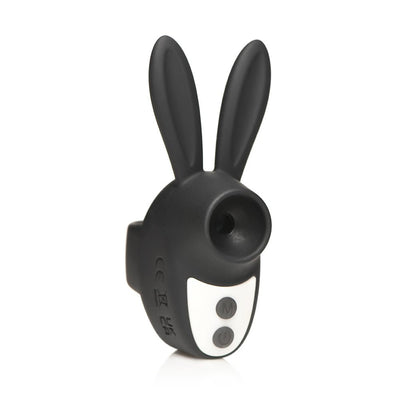 Sucky Bunny Clit Stimulator - Black - SexToy.com