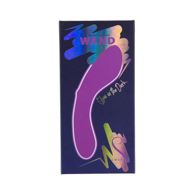 Swan The Mini Swan Wand Glow - in - the - dark Purple - SexToy.com