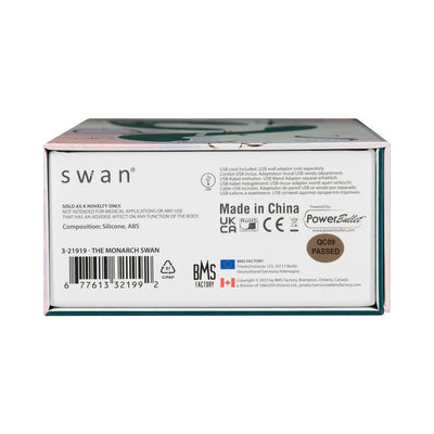 Swan The Monarch Transformer Teal - SexToy.com