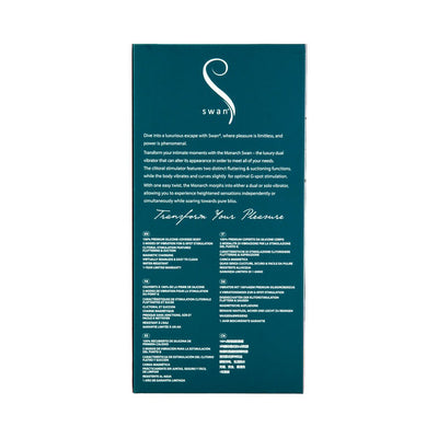 Swan The Monarch Transformer Teal - SexToy.com