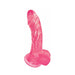 Sweet Sex Jelly Jam Bendable 6 In. Jelly Dildo Pink - SexToy.com