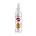 Swiss Navy Deep Throat oral numbing spray in salted caramel flavor with red lips and caramel image on bottle