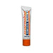 Tube of Swiss Navy Warming water-based premium lubricant with orange cap and white packaging.