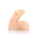 Tantus On the Go Silicone Packer in natural skin tone with realistic texture and flexible design for comfortable everyday wear.