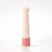 Tenga Iroha Rin+ SANGO rechargeable personal massager with a soft spherical tip and textured body in soft pink tones.