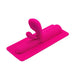 Bright pink silicone dual-stimulation attachment with textured bulbous tips for The Unicorn and Cowgirl machines.