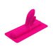 Bright pink silicone dual-stimulation attachment with textured bulbous tips for The Unicorn and Cowgirl machines.
