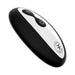 Black and white wireless remote control with power and thrust buttons for Thruster Rabbit vibrator