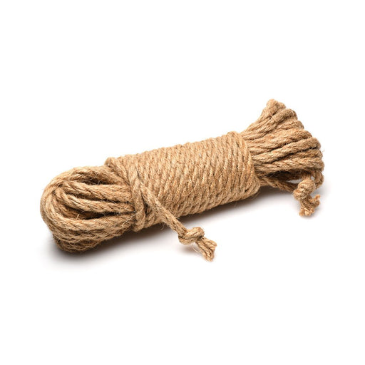 Tied Up Jute Bondage Rope - 25 Feet - SexToy.com