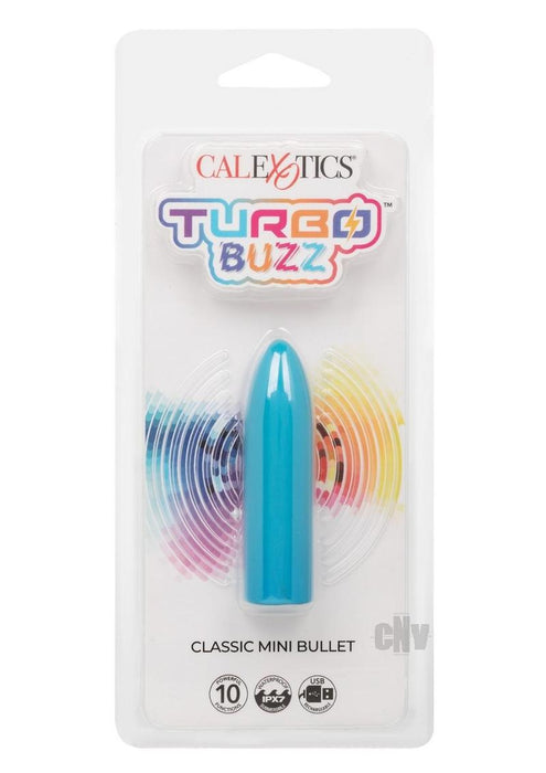 Turbo Buzz Classic Mini Bullet Blu - SexToy.com