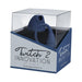 Blue rechargeable remote-controlled vibrator and insertable egg in clear display box with Twitch 2 Innovation branding.