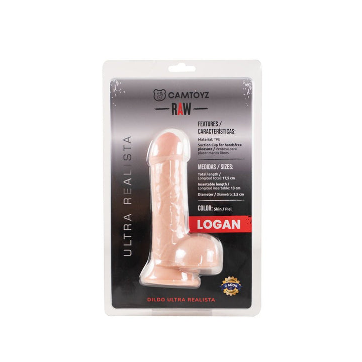 Ultra Realistic Raw Logan Dildo - SexToy.com