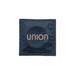 Single Union Max latex condom in dark blue foil packaging with light brown logo text