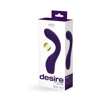 Vedo Desire Rechargeable G-spot Vibe