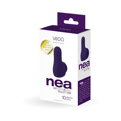 Vedo Nea Rechargeable Finger Vibe Deep Purple - SexToy.com