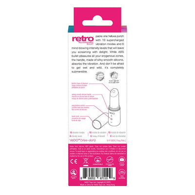 Vedo Retro Rechargeable Bullet