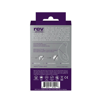 Vedo Rev Rechargeable Vibrating C-ring