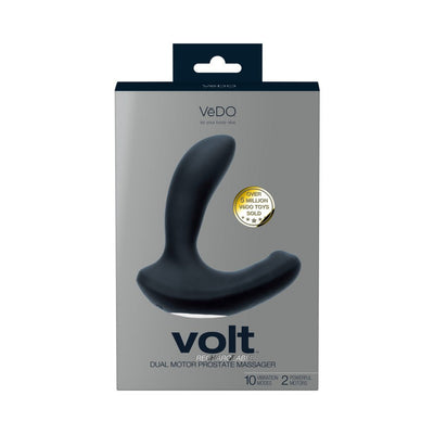 Vedo Volt Rechargeable Prostate Vibe Black - SexToy.com